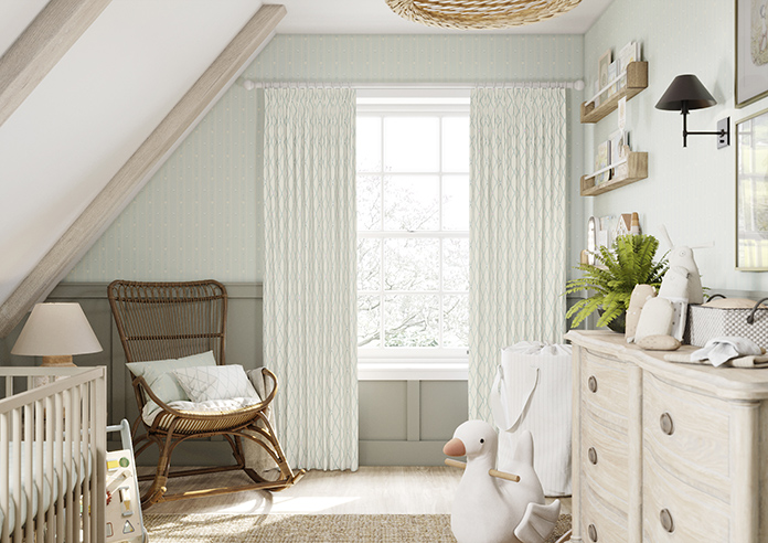 Puddle Down, Trellis Egg - Made to Measure Curtains - Image 3